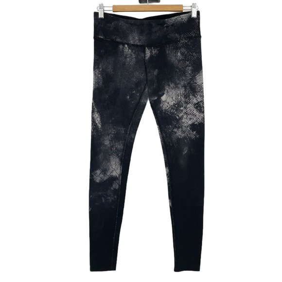 Alo Yoga Black Smoke Airbrush print leggings Med - Picture 3 of 14